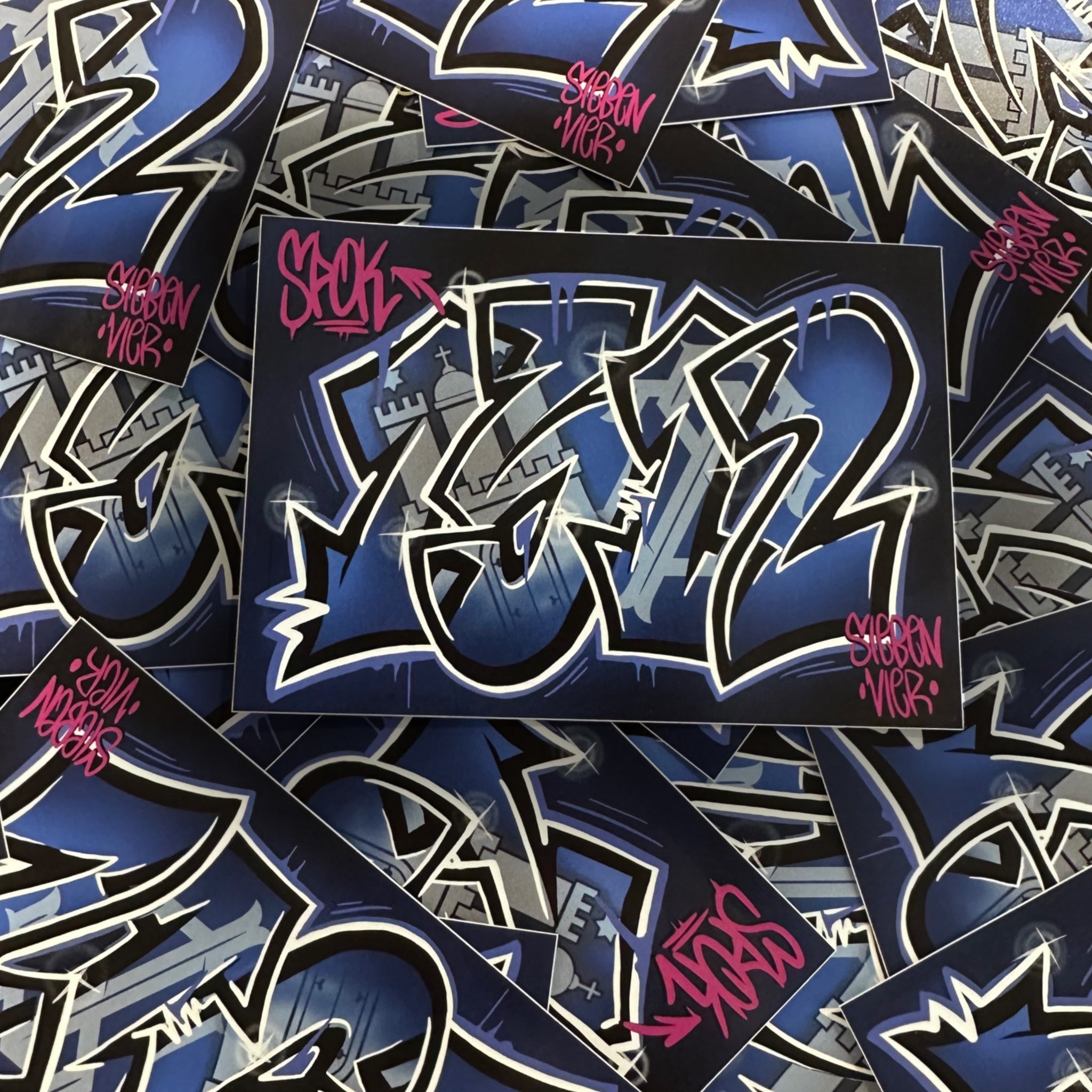 Sticker „1312- Graffiti Style“ (50 Stück)
